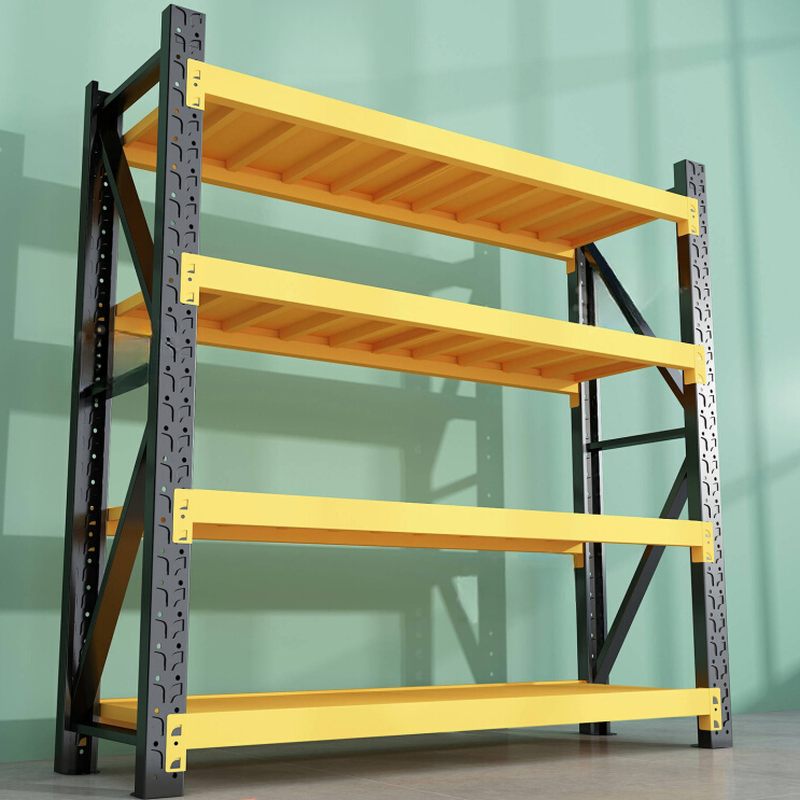 Trendy Fireproof Steel Cabinet Storage Shelf Rack with Adjustable Shelving in Vertical Design