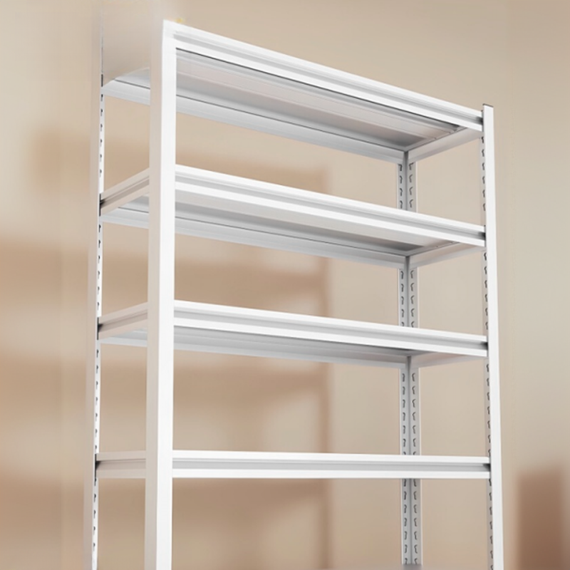 Trendy 5 Tiers Rectangle Fireproof Cabinet Storage Shelf Rack with 5 Cube Storage Units