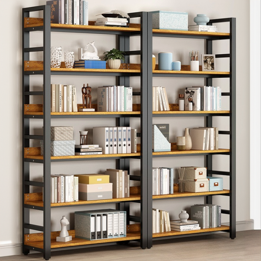 Ink Trendy Steel Cabinet Storage Shelf Rack with Adjustable Shelving and Vertical Installation