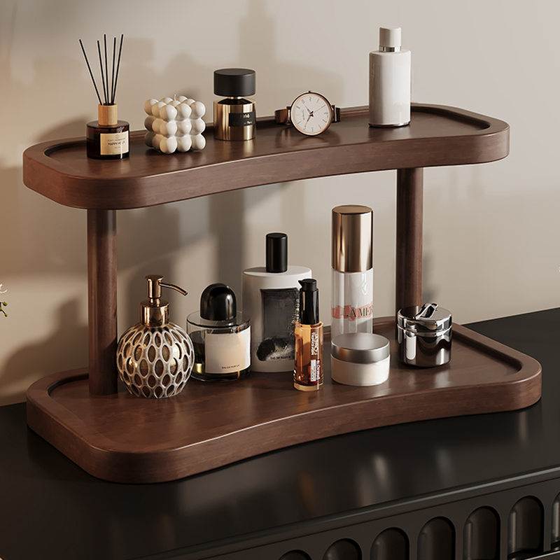 Auburn Trendy 2 Tiers Cabinet Storage Shelf Rack