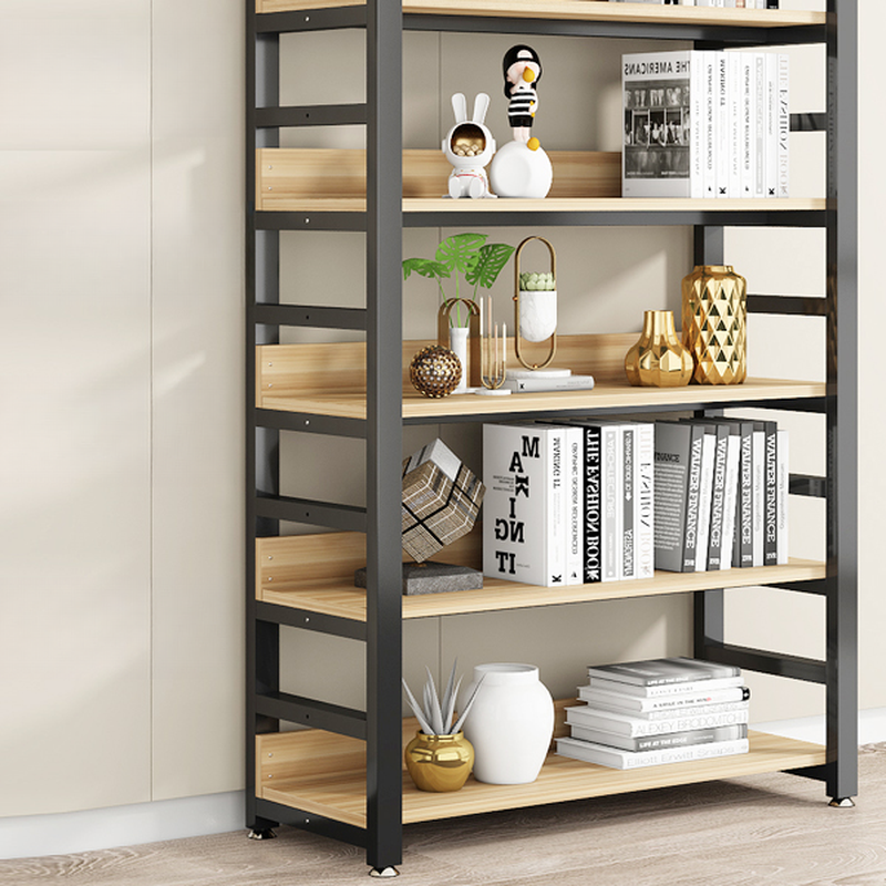 Natural Finish Trendy 5 Tiers/4 Tiers Cabinet Storage Shelf Rack