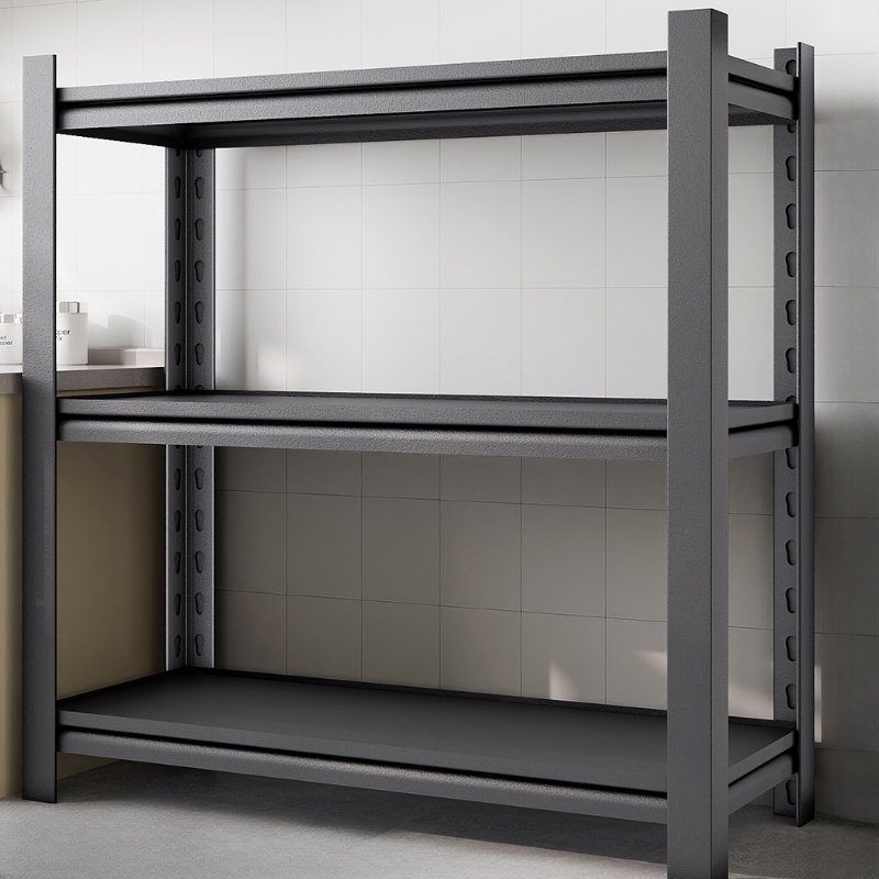 Trendy 5/4/3 Tiers Steel Vertical Cabinet Storage Shelf Rack