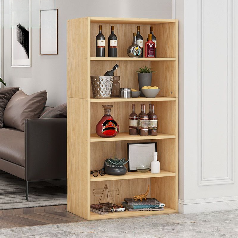 Multiple Colour Floor Wine Cabinet & Wine Grid with Glass Rack Shelf and Gate Doors