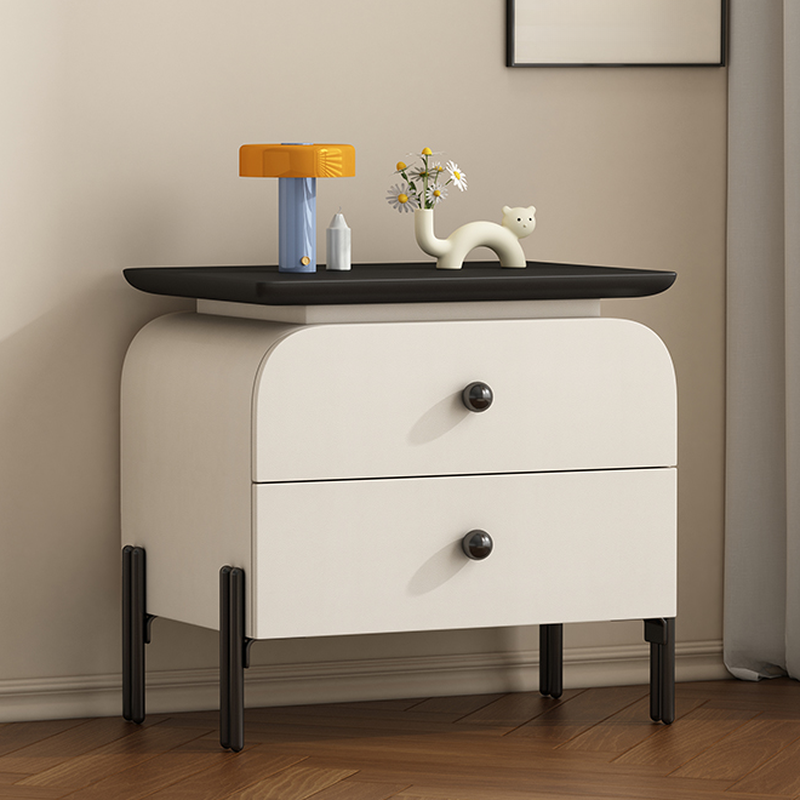 Modish Pine Wood Drawer Storage Bedside Table