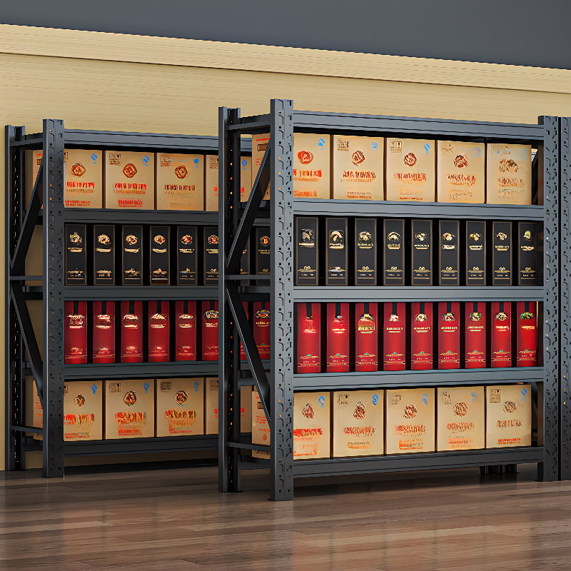 Casual Rectangle Flame-resistant Warehouse Shelving Rack