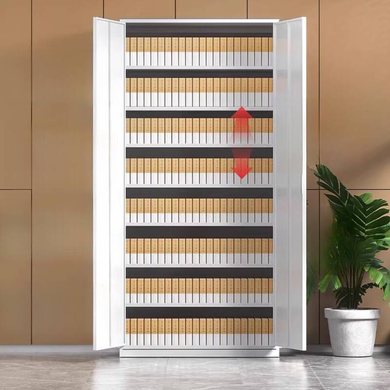 Chalk Steel Storage Cabinet with Watertight Durability, Locker, Variable Shelf, Locking Door, and 1-Wide Compartments