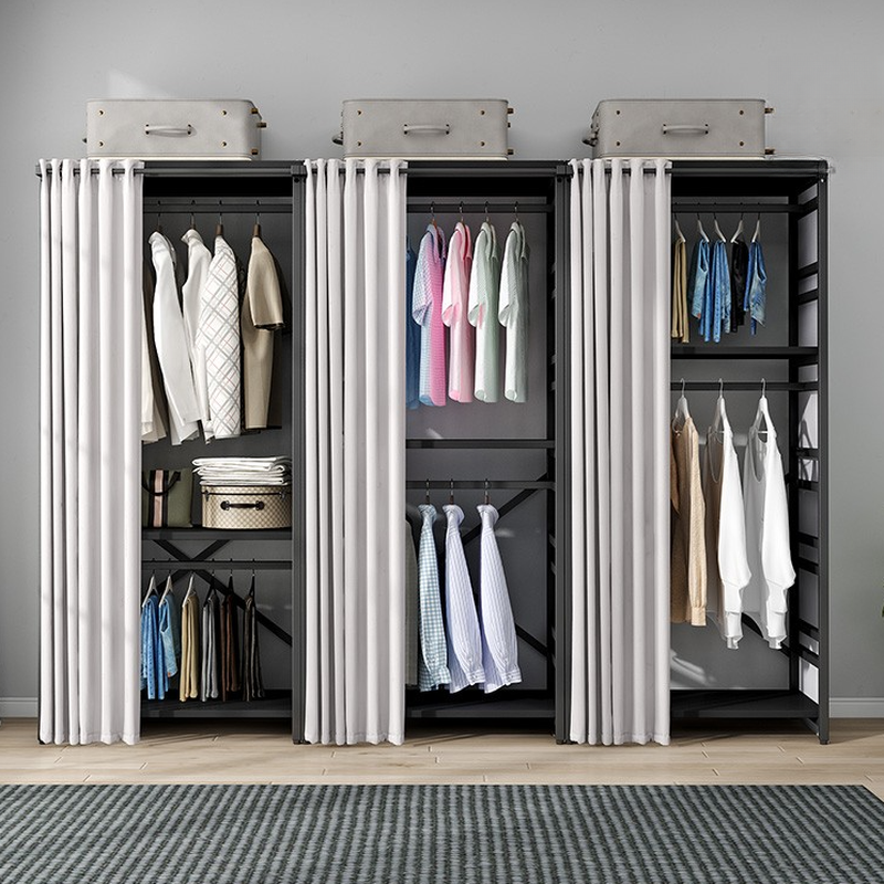 Ink Modish Free Standing Hall Rack with Container and Alloy Frame