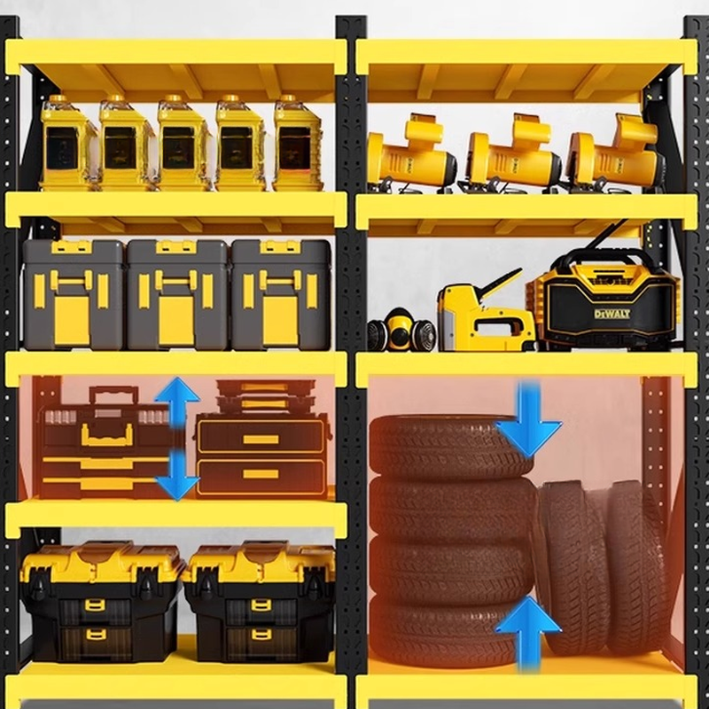 Casual Multi-Tier Cabinet Shelf with Flame-Resistant Design
