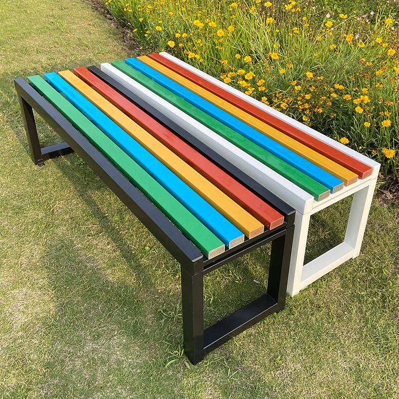 Modern Rainproof Picnic Bench in Multiple Colours with Stainless Alloy Frame
