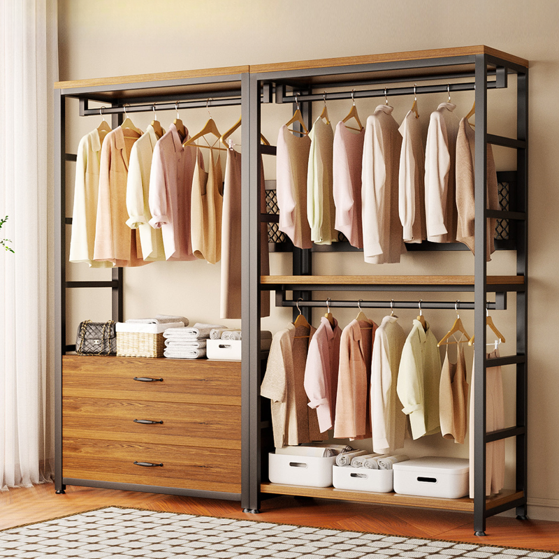 Ink Modern Free Standing Coat Tree with Repository and Steel Frame