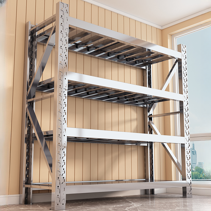 Metallic Modern Simple Style Storage Rack, Flameproof Design