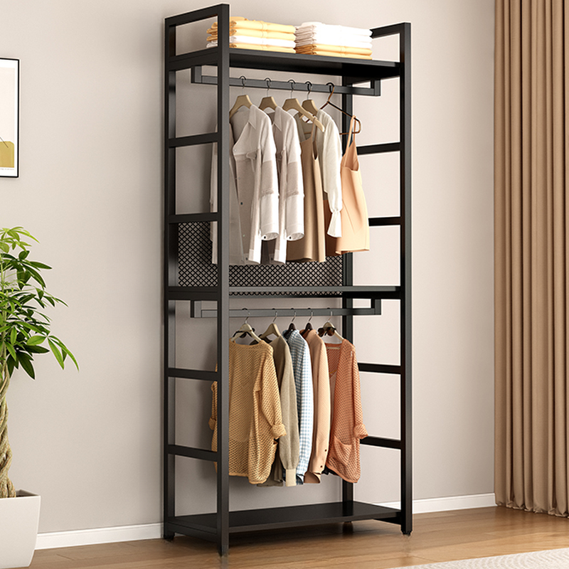 Ink Modern Free Standing Coat Tree with Repository and Alloy Frame