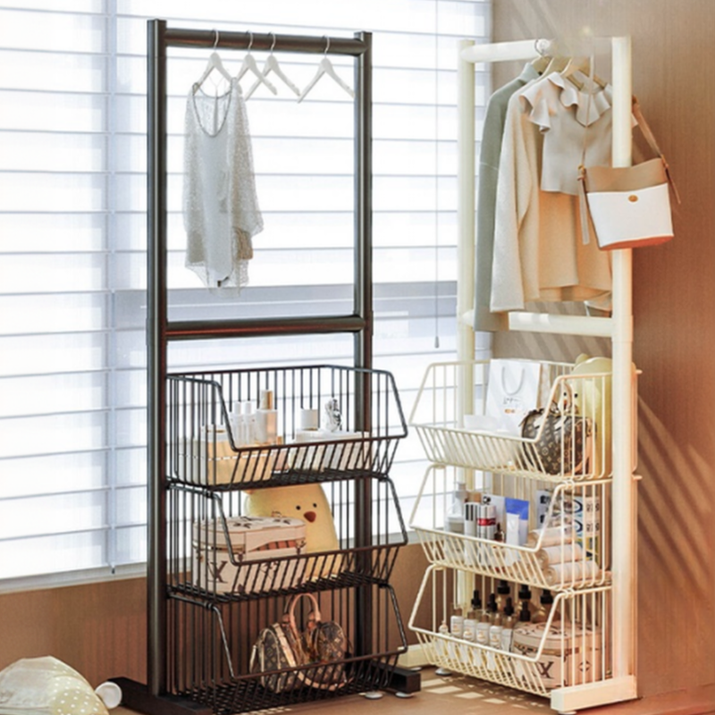 Trendy Free Standing Coat Tree with Alloy Frame