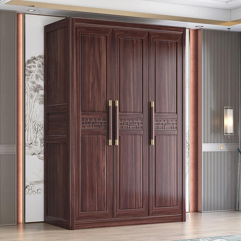 Cocoa Standalone Cabinet Armoire with 4 Drawers and Gate