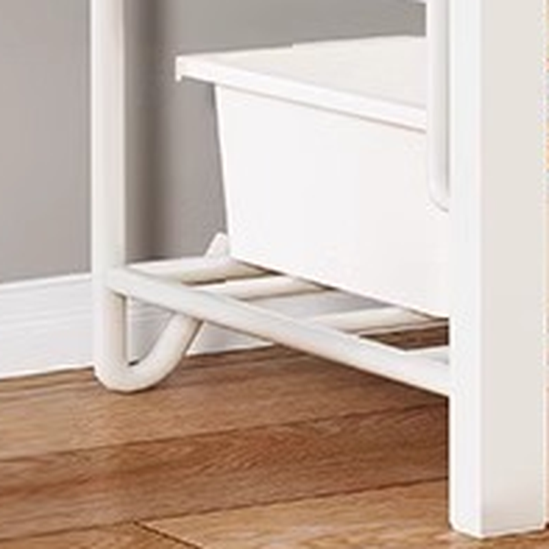 Art Deco Metal Magazine Holder with Shelves, 15 in & Above Length, 10 in & Above Height, Independent Design