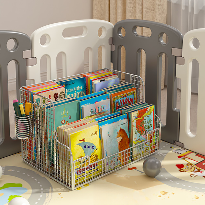 Simplistic 11 To 15 in/15 in & Above L x 7 To 9.9 in H Alloy Unfixed Magazine Rack with Divider