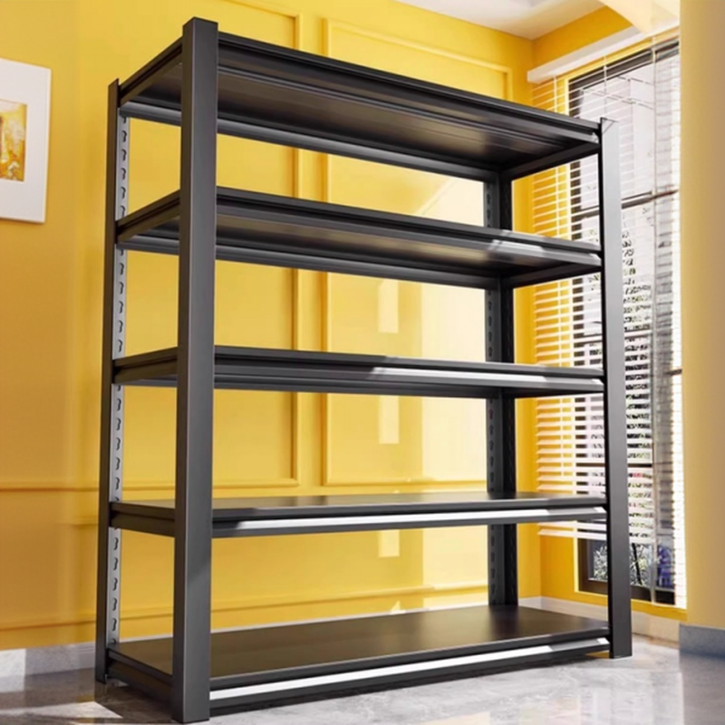 Casual Steel Storage Shelf Rack with Unattached Design