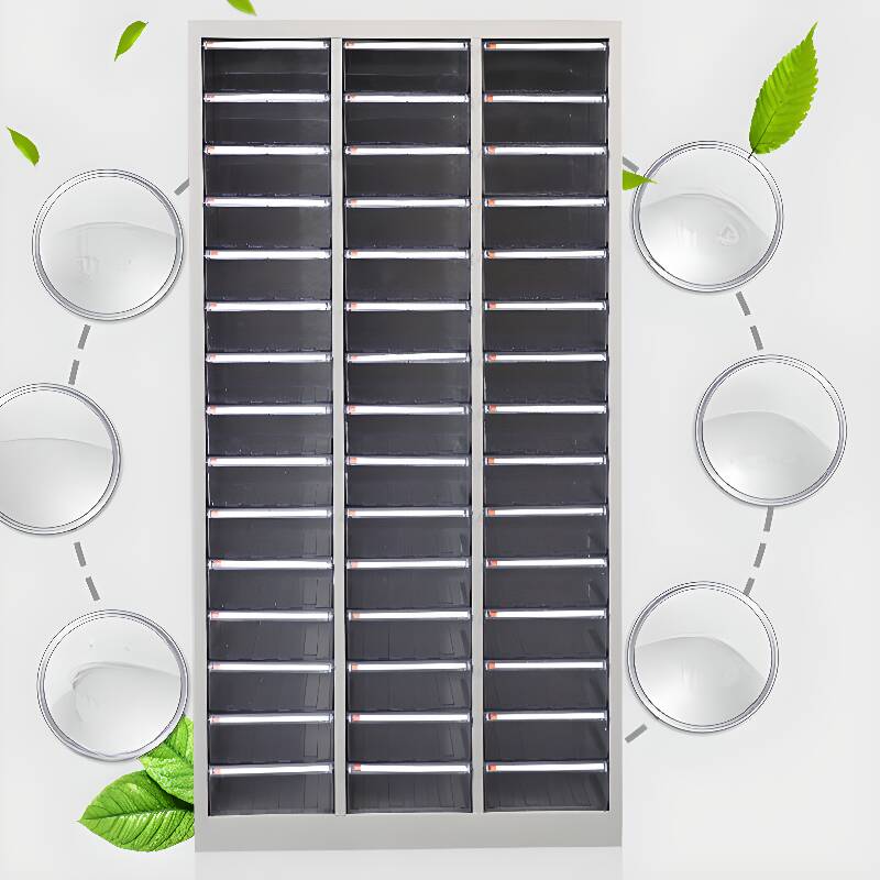 Chalk Art Deco Steel Filing Cabinet Console with Corrosion Resistant Drawers and Adjustable Shelving, Available in 3-Wide/2-Wide/4-Wide