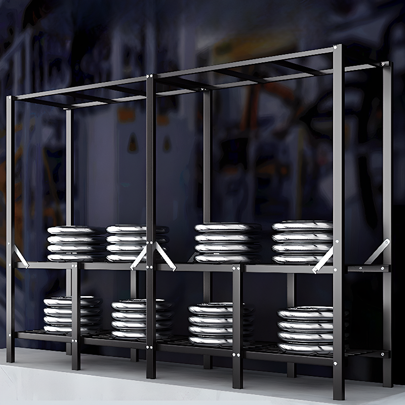 Modern Steel Armoire Cabinet with Interior Shelves and Clothing Rod