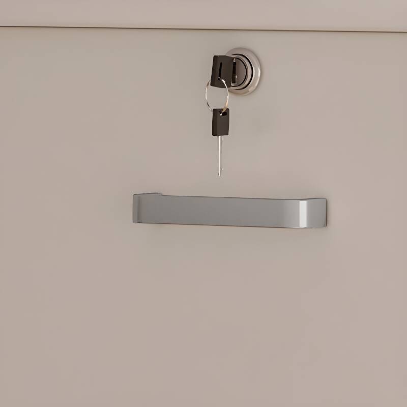 Mildew Resistant Office Storage Furniture with Wheels, Shelf Unit, Drawers, Locking Door, and 2-Wide/1-Wide/3-Wide Compartments