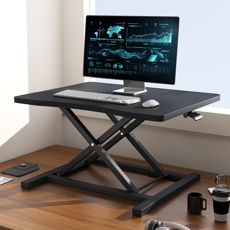 Casual Engineered Wood Notebook Holder with Lifting Airlift