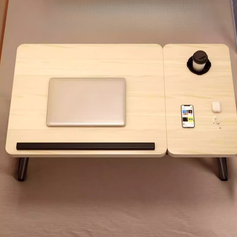 Casual Engineered Wood Notebook Holder with Tilt Feature