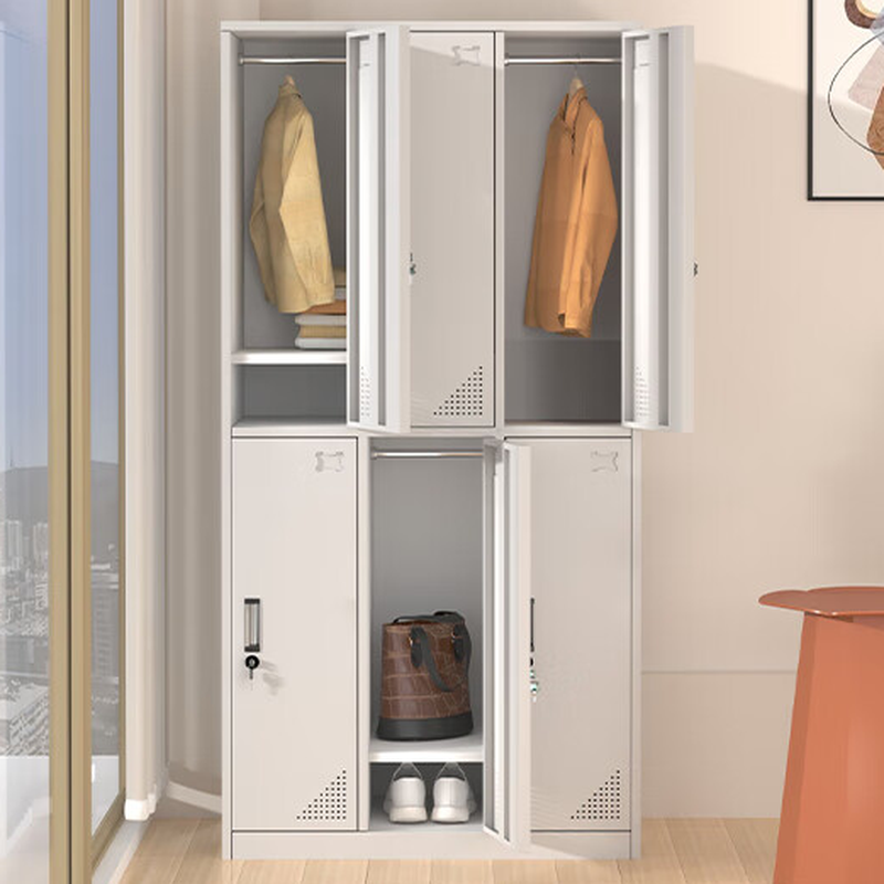 Chalk 6 or more Tier Home Lockers with 10 or More Compartments, 3-Wide, Lock, Name & Number Plate, and Locker Base