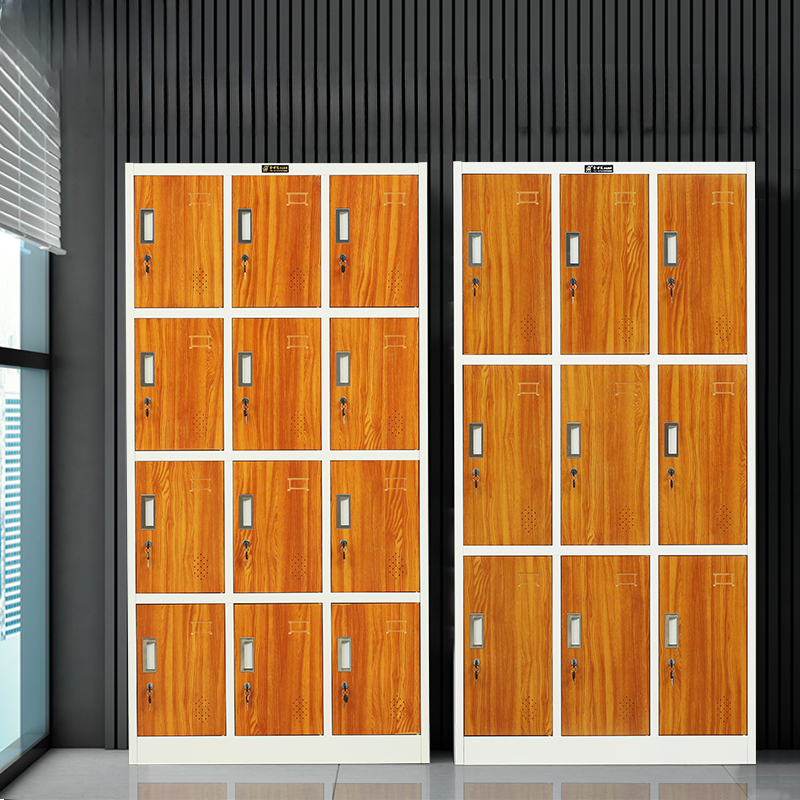 2-layer/3-layer Employee Lockers with Installation Required and Partial Assembly, Including Shoe Storage, 9 Compartments/6 Compartments/Four Compartments, 3-Wide/2-Wide