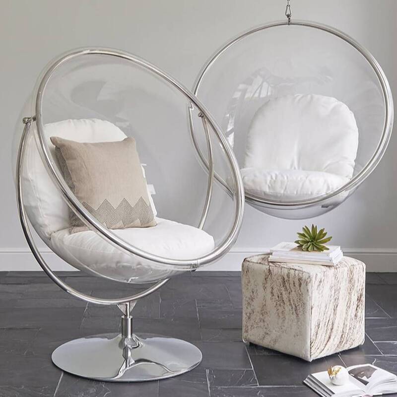 Metallic/Aurous Alloy Porch Swing with Stand, Upholstered with Stand