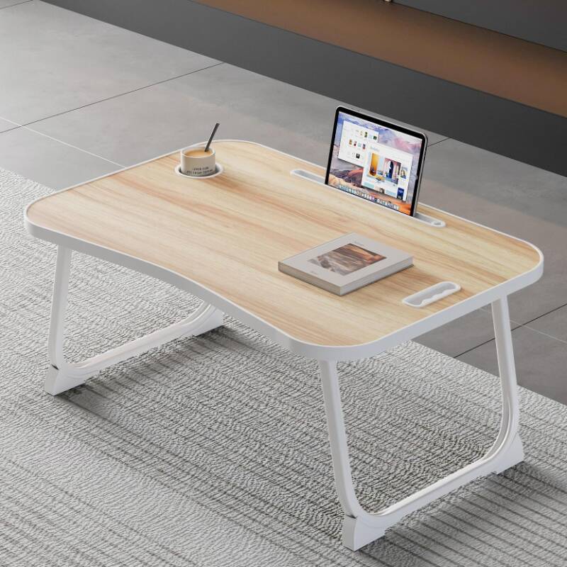 Casual Composite Wood Notebook Holder with Compartment and 4 Outlets