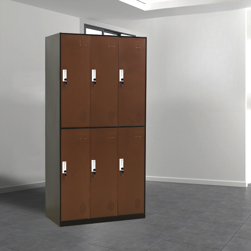 Steel 4-layer Gym & Locker Room Lockers with Installation Required, Partial Assembly, Ventilated Doors, and 10 or More Compartments in a 3-Wide Layout