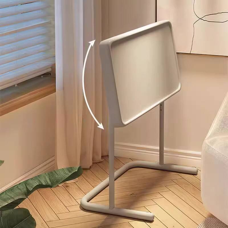 Casual Laptop Cart with Adaptable Height, Swivel Wheels, and Tilt