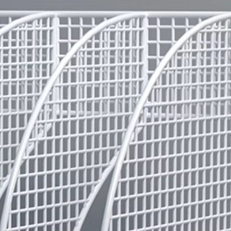 Art Deco Iron Magazine Rack with Shelves and Divider, 11 To 15 in/Up To 7 in/7 To 11 in Length, 10 in & Above Height