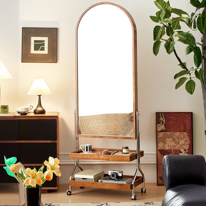 Simplistic Natural Wood Magazine Organizer, 15 in & Above Length, 10 in & Above Height, with Shelves, Standalone