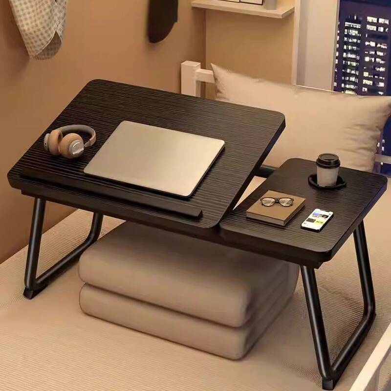 Trendy Manufactured Wood Notebook Holder with Pop Up Foldable and Tilt