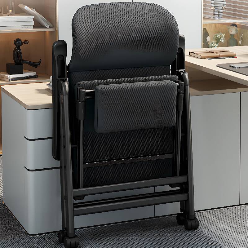 Studio Chairs with Upholstered Ink Finish, Leg Rest, Pillow, Waterfall Seat, Adjustable Back Angle, and Headrest