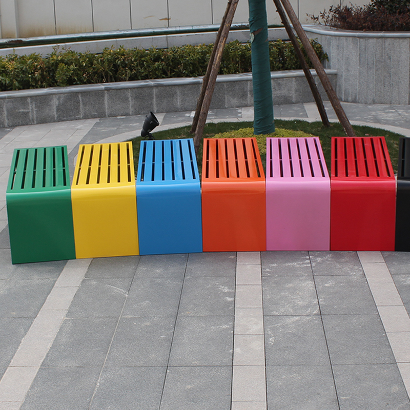 Simple Picnic Bench with Stainless Steel Seating Material