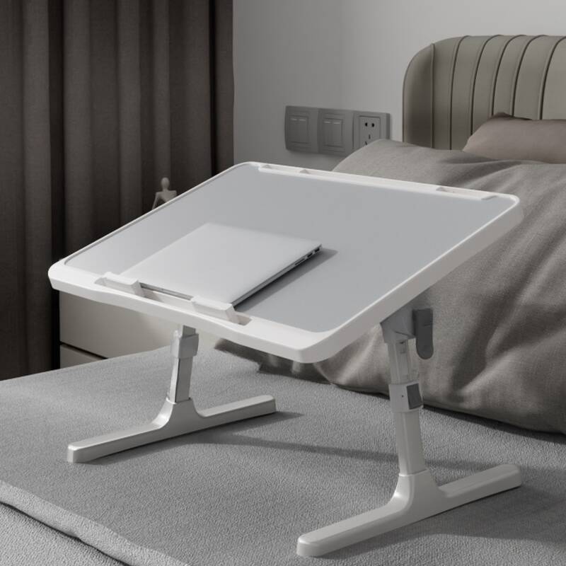 Trendy Engineered Wood Computer Stand with Flexible Height, Compartment, and Ergonomic Tilt