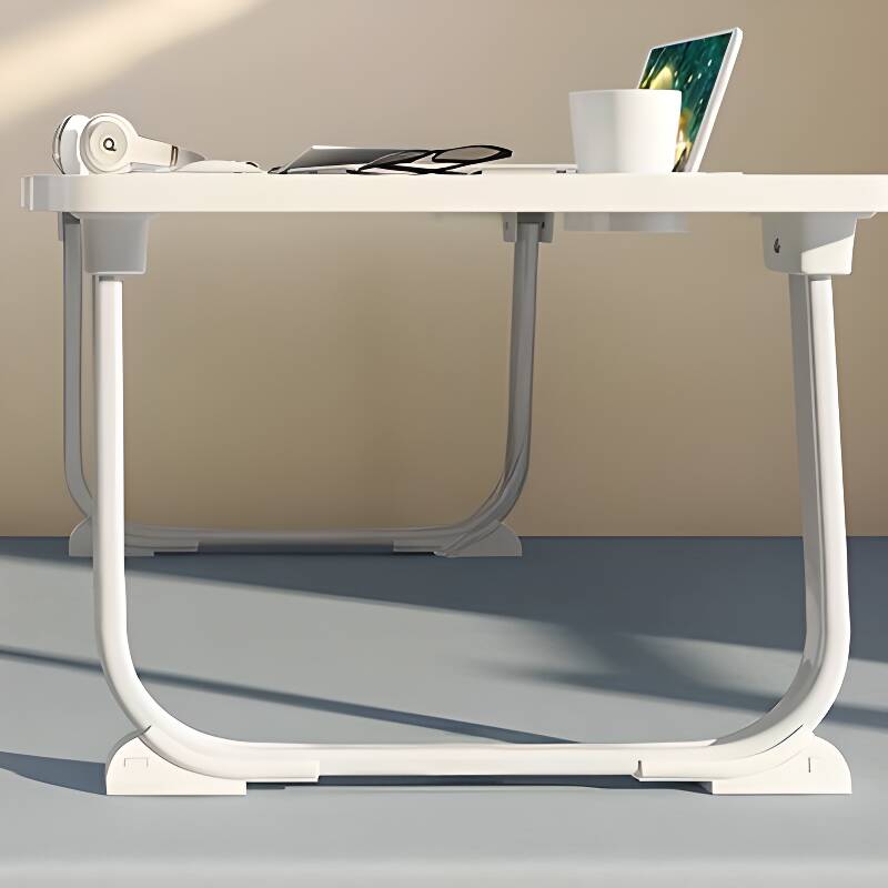 Casual Engineered Wood Notebook Stand with Compartment