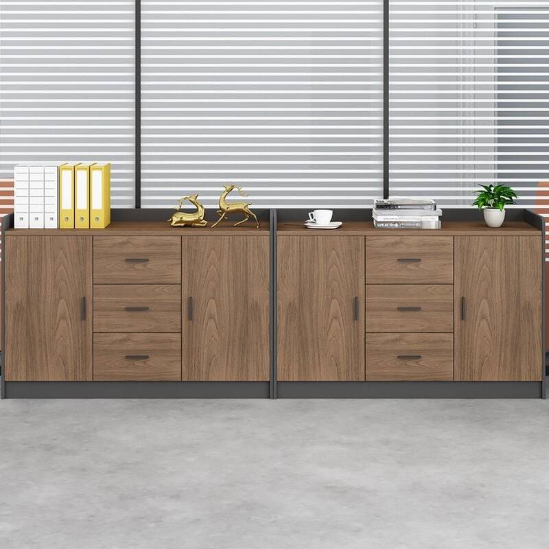 Scratch Resistant Base Cabinet with Stockroom Storage and Stand, 3-Wide/2-Wide/1-Wide Compartments