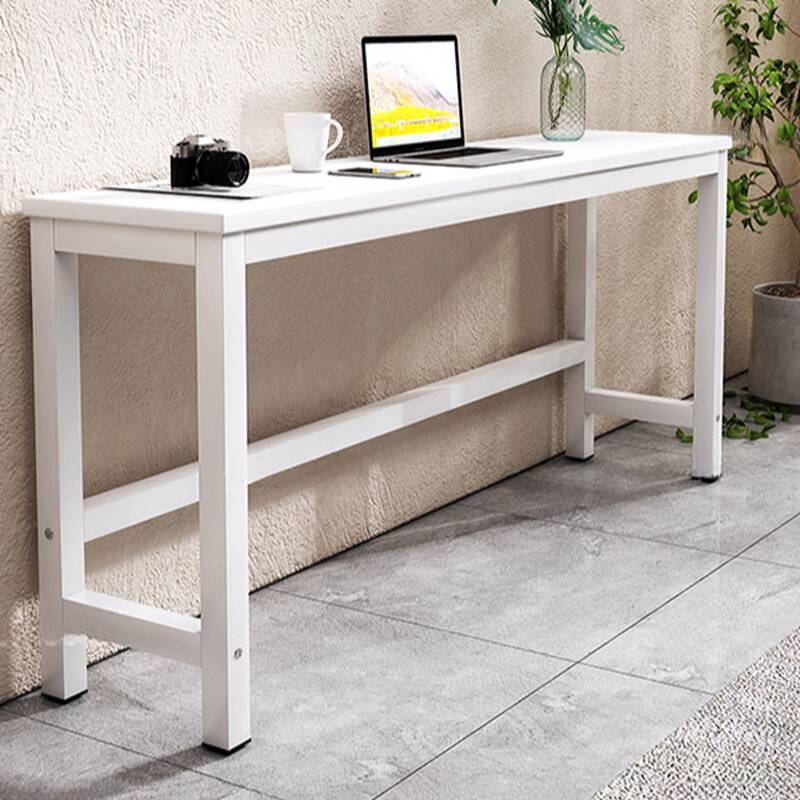 Minimalist Rectangular Manufactured Wood Office Desk