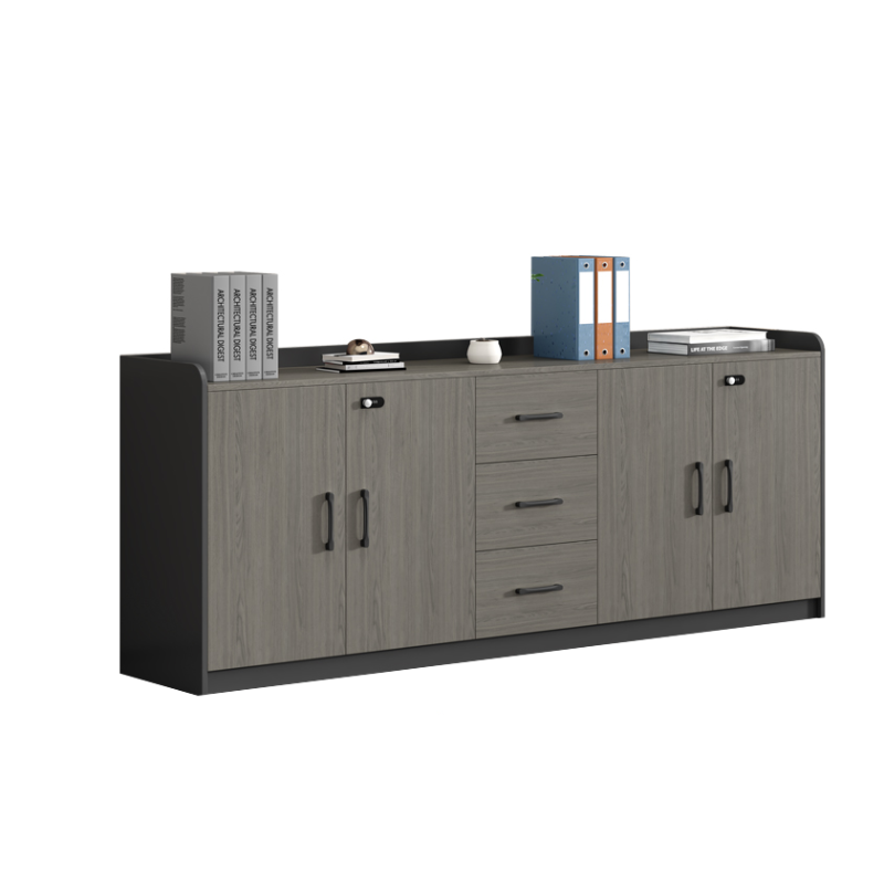 Base Cabinet with Stockroom Storage, Safe and 3-Wide/2-Wide/1-Wide Compartments