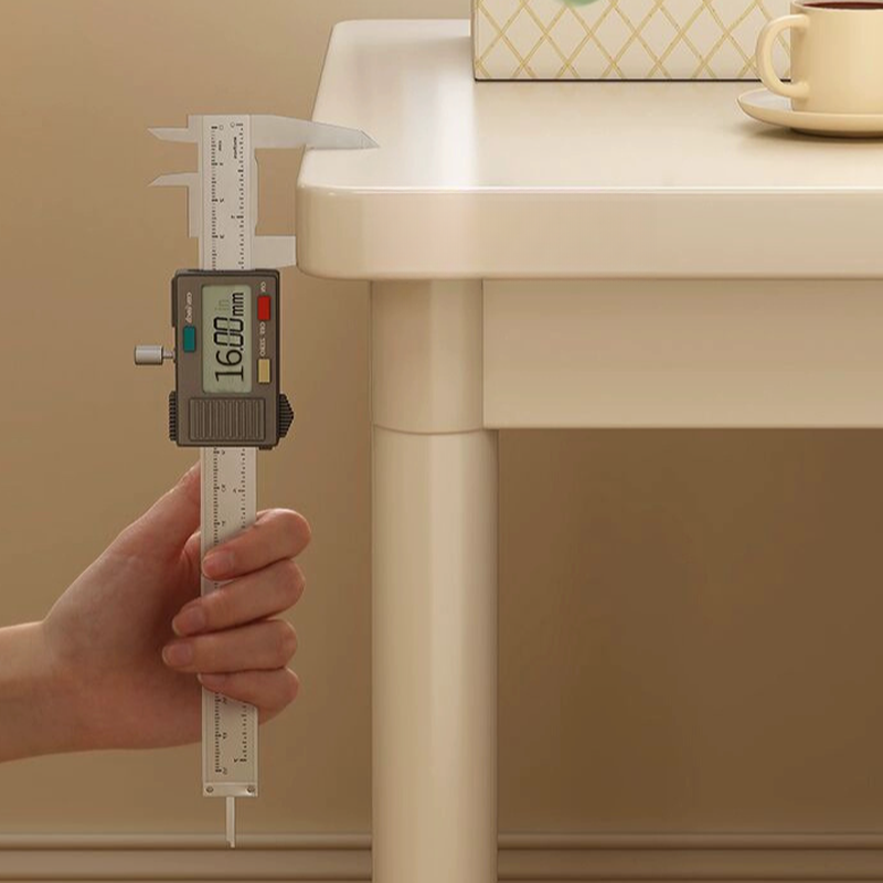 Modern Rectangular Chalk Laminate Writing Table