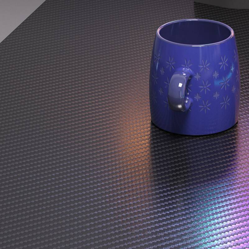 Modern Rectangular Laminate Writing Table in Midnight Black