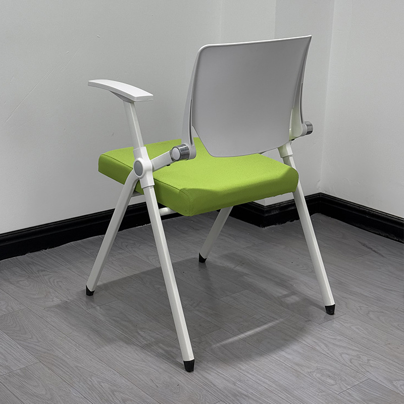 Casual Light Blue/Light Green/Apricot Colour Upholstered Ergonomic Office Chairs with Arms