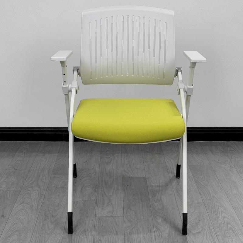 Simple Ergonomic Office Chairs with Midnight Black/Turquoise/Citrus Colour Upholstered Armrest