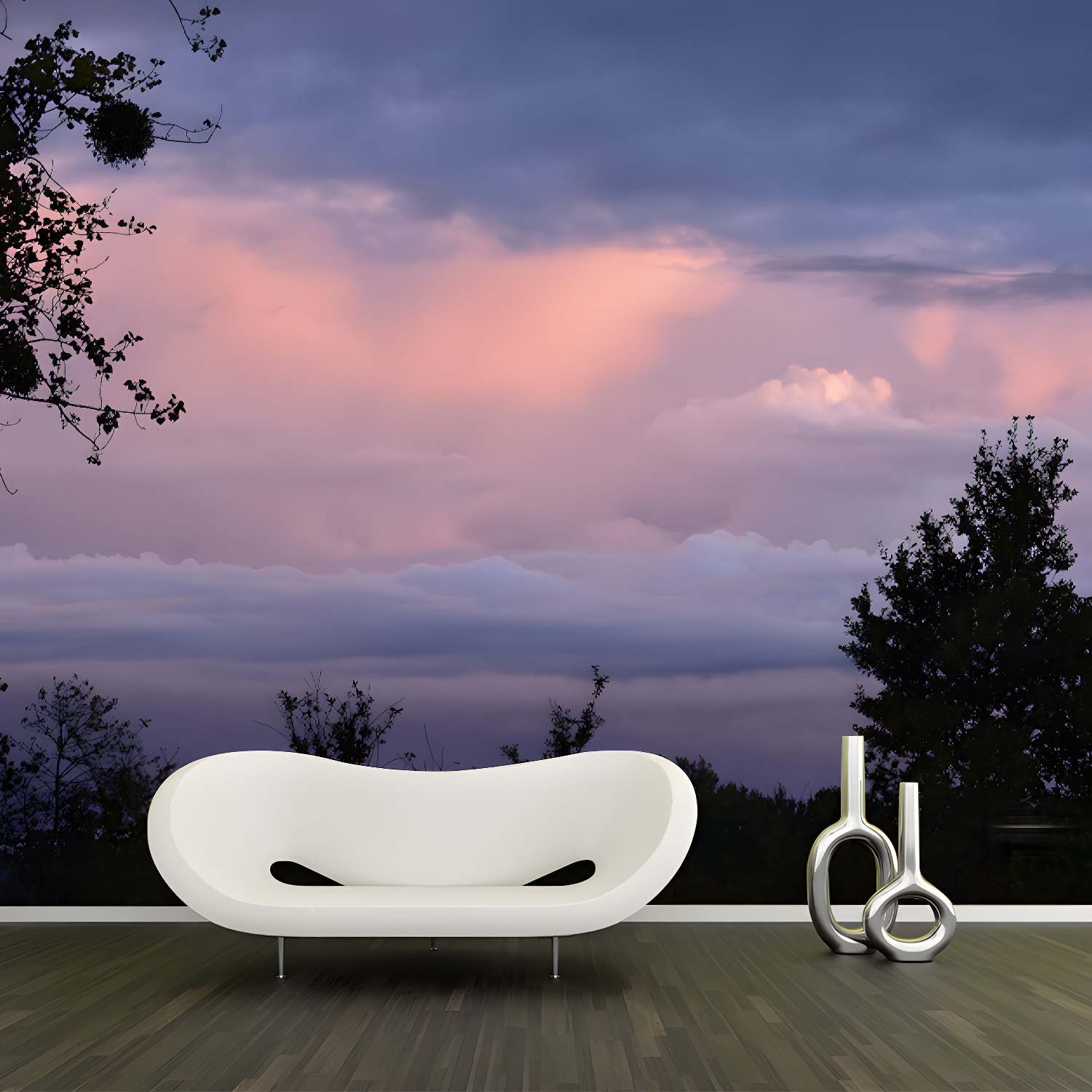 Beautiful Sky and Cloud Mural Wallpaper Home Decorations for Kitchen Living Room