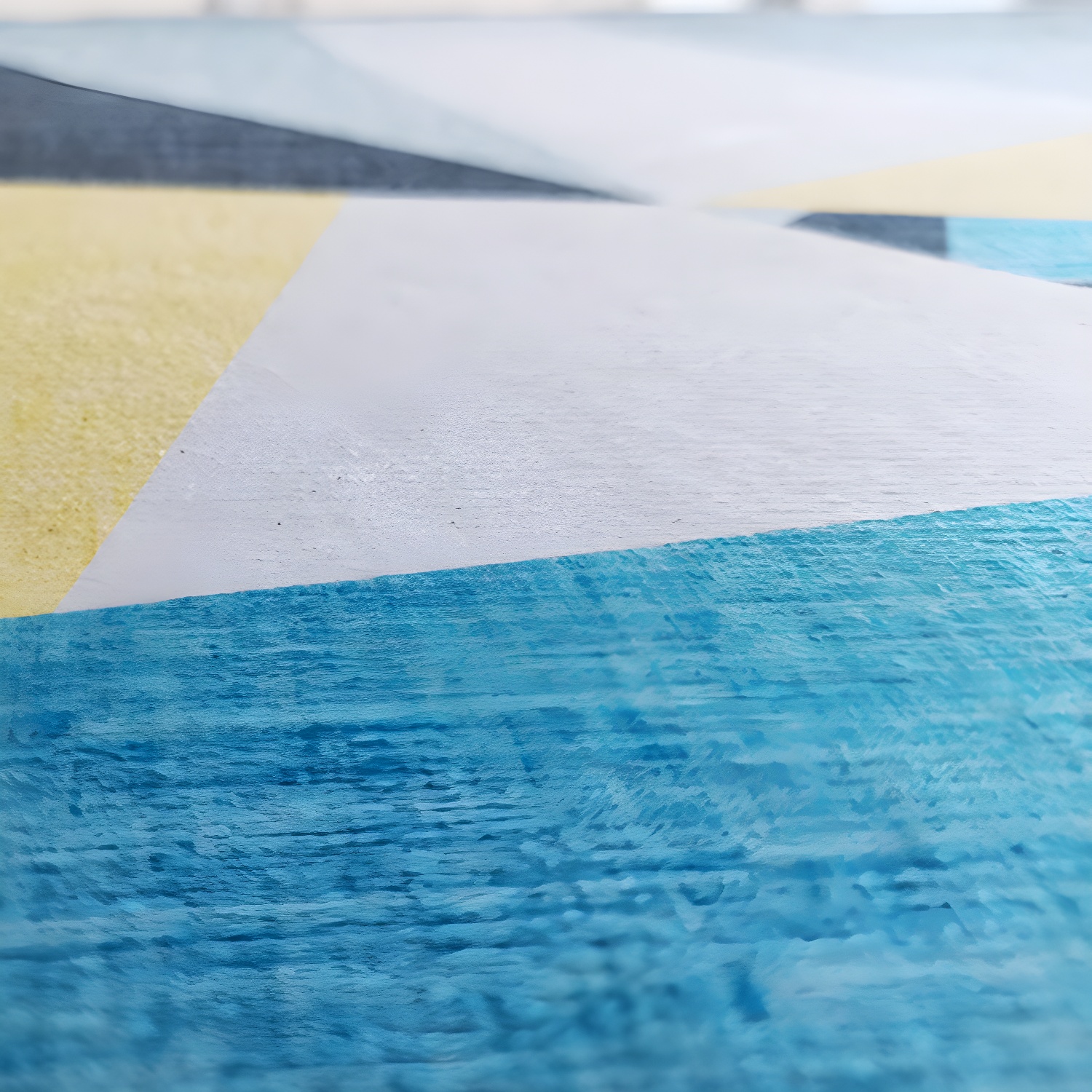 Modern Living Room Carpet Abstract Pattern Area Rug Polyester Washable Carpet with Non-Slip Backing