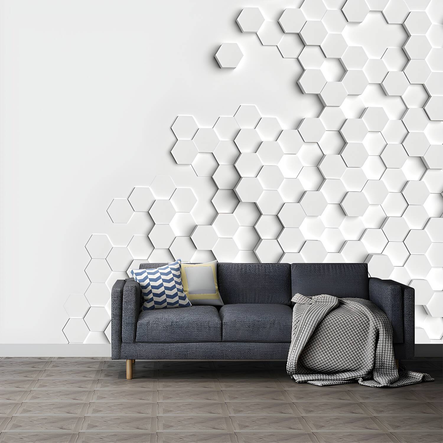 3D Vision Wall Mural Novelty Style Wall Covering for Dining Room Decor