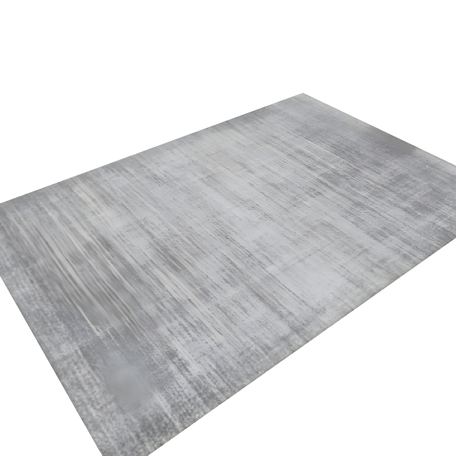 Grey Industrial Rug Polyester Modern Rug Non-Slip Backing Rug for Living Room